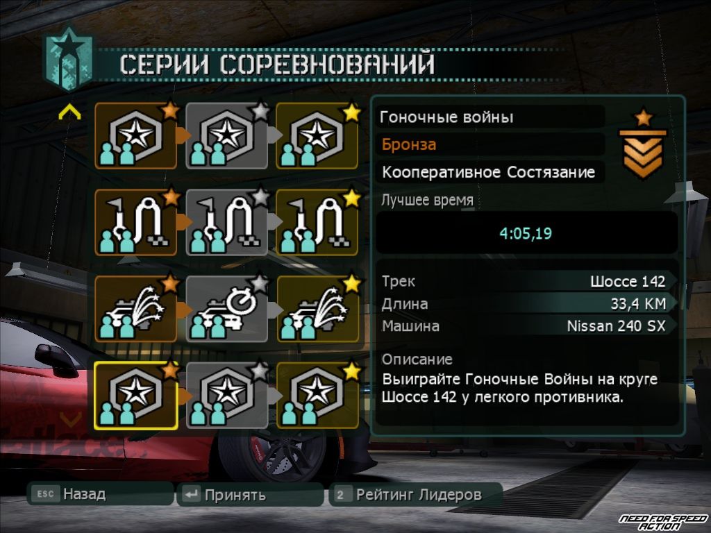 Скрытые трассы в NFS Carbon